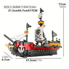Pirate King Building Block Toy Set for Kids and Adults