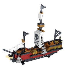 Pirate King Building Block Toy Set for Kids and Adults