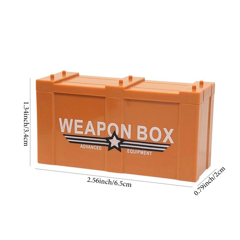 3 Colors Military Building Blocks Toy Weapon Box Kids Toys Christmas