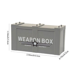 3 Colors Military Building Blocks Toy Weapon Box Kids Toys Christmas