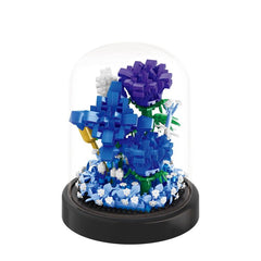 Flower Bouquet Building Set DIY Plant Potted Decoration Model Building Blocks
