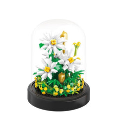 Flower Bouquet Building Set DIY Plant Potted Decoration Model Building Blocks
