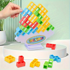 High Building Block Toy Swing Jenga Balance Puzzle Game