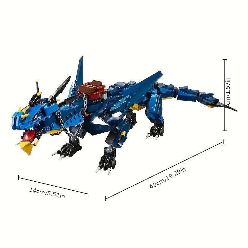 Toy Dragon Building Blocks Kids Toys Christmas