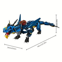 Toy Dragon Building Blocks Kids Toys Christmas