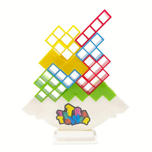 Balanced Toy Building Block Party Game 16 Blocks