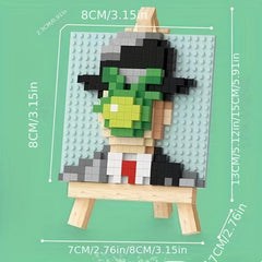 Famous Painting Building Blocks Educational Toys Gift