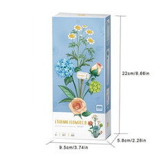 Indoor Decoration Flowers Building Blocks Toys