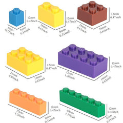 500pcs Building Blocks DIY Bricks Small Size Assembly Models Educational Toys