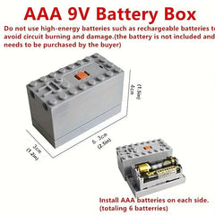 Building Block Programming Power Accessories Box M L XL Size