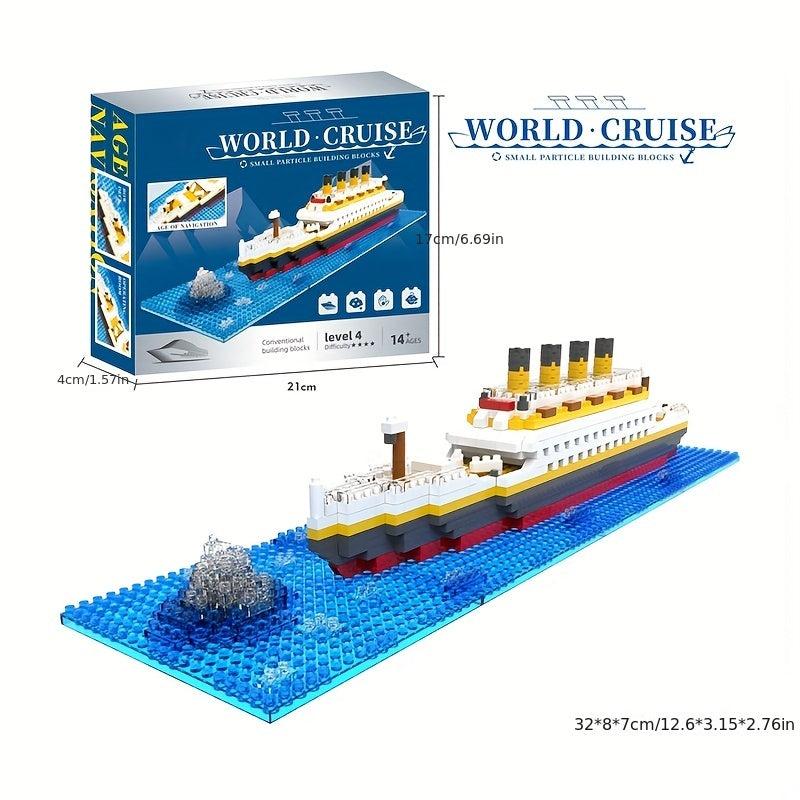 Difficult Puzzle Toy Building Block Model for Kids - Birthday Gift