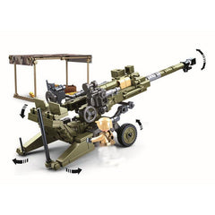 Kids Army Light Howitzer Building Block Toy