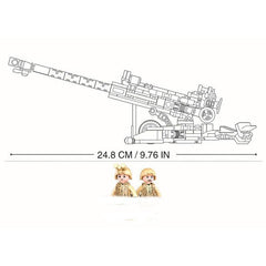 Kids Army Light Howitzer Building Block Toy