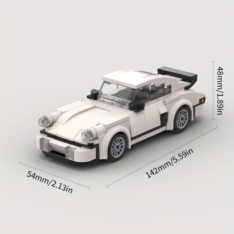 196pcs City Car Vehicle Racing Car Brick Racing Tech Car Model