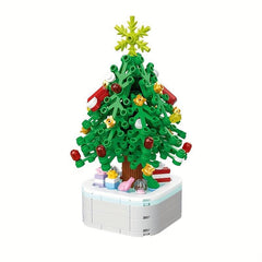 Kids Christmas Tree Building Blocks Flower Christmas Toy