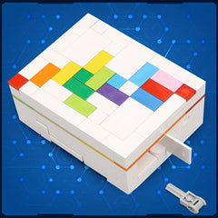 Small Pellet Brick Puzzle Box: Brain Teaser for Teens
