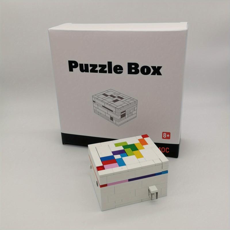 Small Pellet Brick Puzzle Box: Brain Teaser for Teens