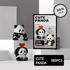 Panda Building Blocks DIY Educational Toys Gift