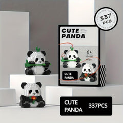 Panda Building Blocks DIY Educational Toys Gift
