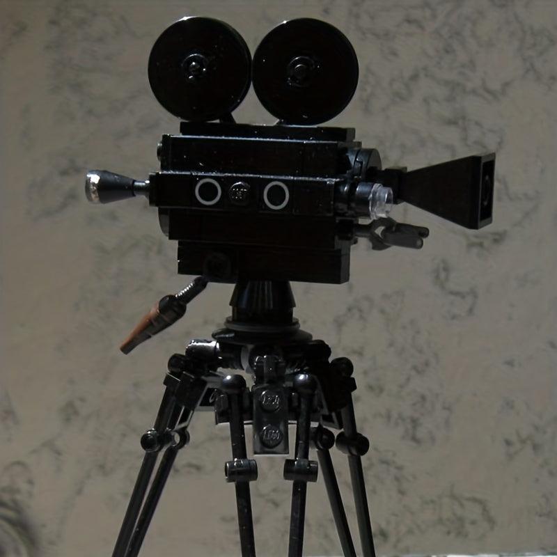 107pcs Movie Camera Building Blocks Set Fun Role Play Toys