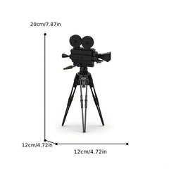 107pcs Movie Camera Building Blocks Set Fun Role Play Toys