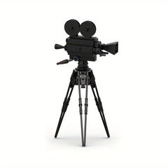 107pcs Movie Camera Building Blocks Set Fun Role Play Toys