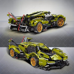 1039pcs Sports Car 1 14 Building Blocks Set Race Cars Collectible Model Car