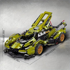 1039pcs Sports Car 1 14 Building Blocks Set Race Cars Collectible Model Car