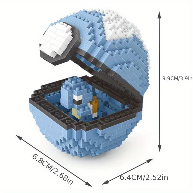 Egg Ball Diamond Small Particle Building Blocks