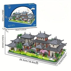 Suzhou Garden Style Building Blocks Educational Puzzle Toys