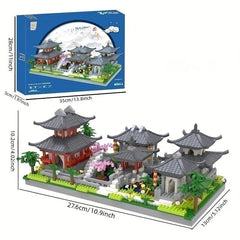 Suzhou Garden Style Building Blocks Educational Puzzle Toys