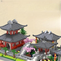Suzhou Garden Style Building Blocks Educational Puzzle Toys
