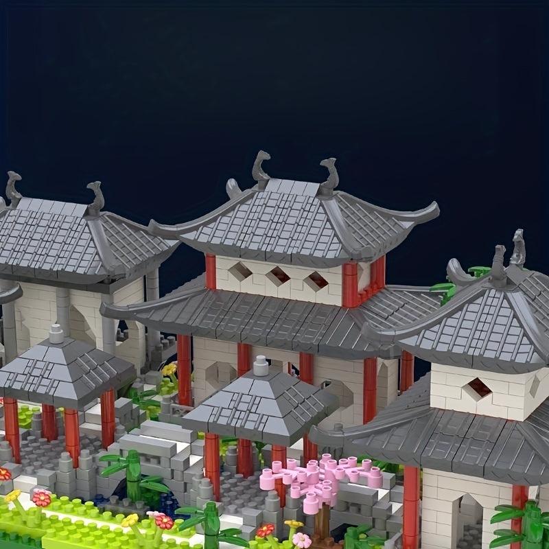 Suzhou Garden Style Building Blocks Educational Puzzle Toys