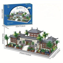 Suzhou Garden Style Building Blocks Educational Puzzle Toys