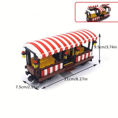 Building Blocks Christmas Train Carriage for Boys