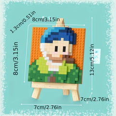DIY Painting Building Blocks Toy for Kids