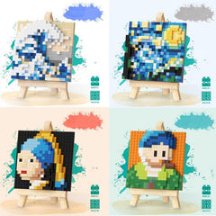 DIY Painting Building Blocks Toy for Kids