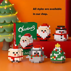 Christmas Tree Building Blocks Toy Puzzle Gift