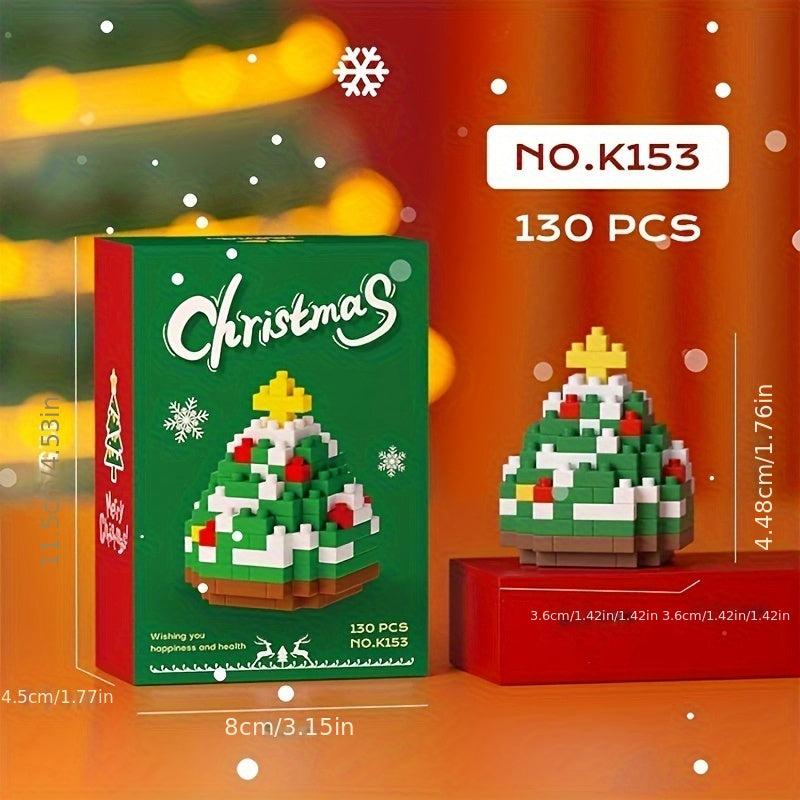 Christmas Tree Building Blocks Toy Puzzle Gift