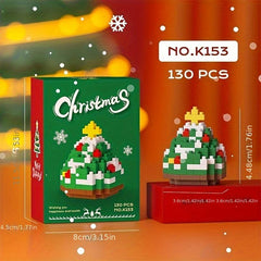 Christmas Tree Building Blocks Toy Puzzle Gift