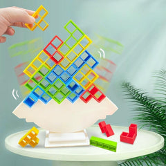 Balance Stacked Tower Game Building Blocks for Children
