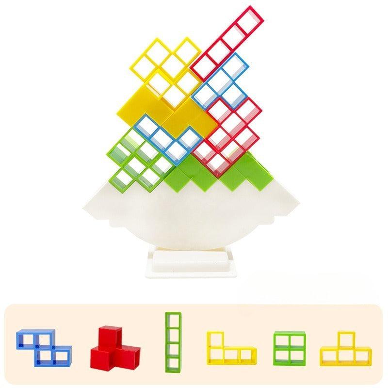 Balance Stacked Tower Game Building Blocks for Children