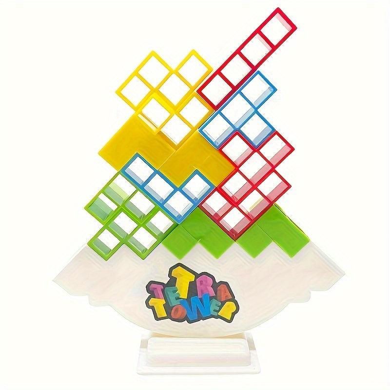 Balance Stacked Tower Game Building Blocks for Children