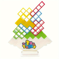 Balance Stacked Tower Game Building Blocks for Children