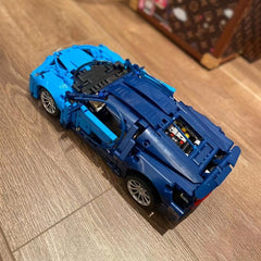 1408pcs Racing Car Building Blocks 1:14 Sports Car Model DIY Gift