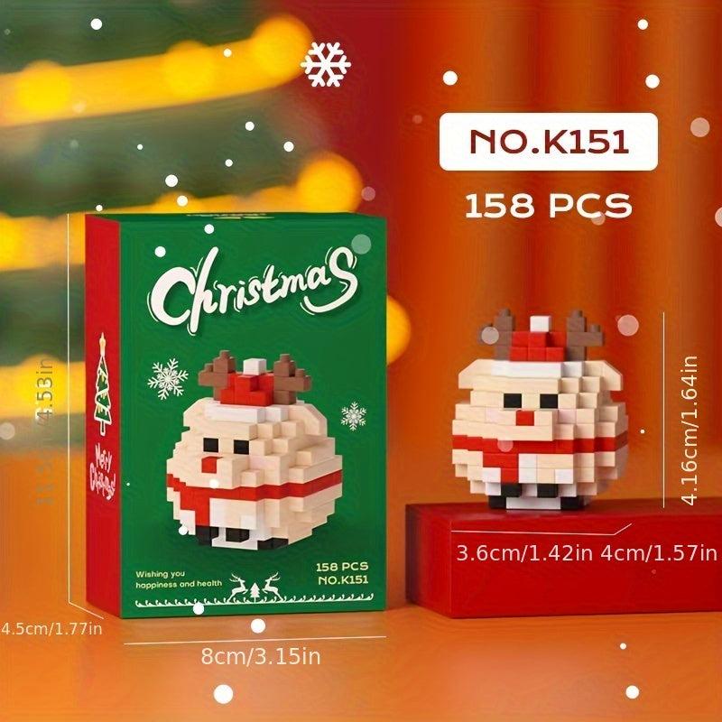 Christmas Series Building Blocks DIY Year Gift Toys