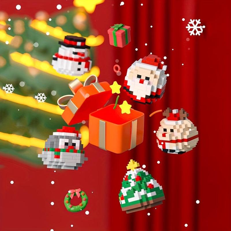 Christmas Series Building Blocks DIY Year Gift Toys