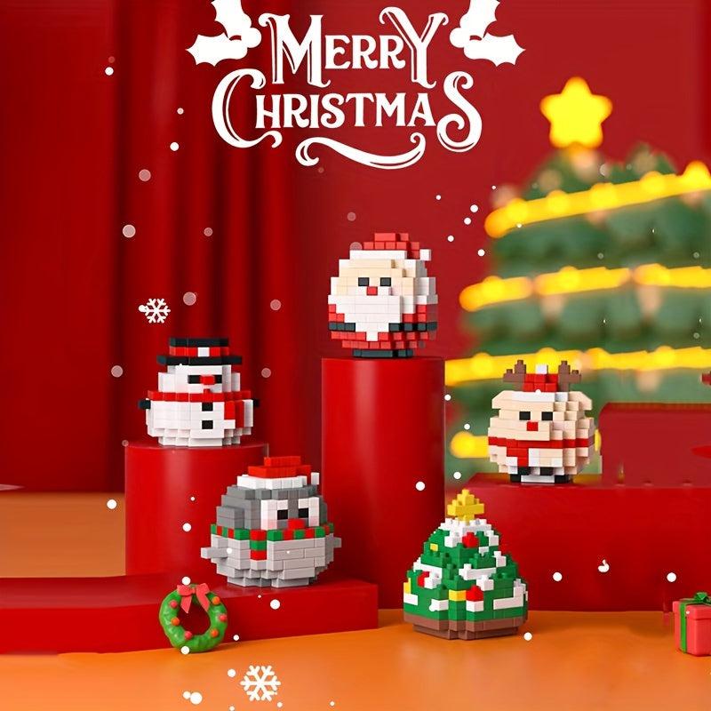 Christmas Series Building Blocks DIY Year Gift Toys