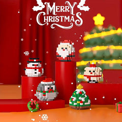 Christmas Series Building Blocks DIY Year Gift Toys