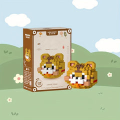 Zodiac Animal Building Blocks Gift Room Decoration